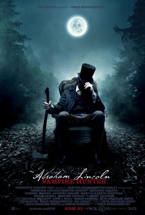 abraham lincoln vampire hunter poster