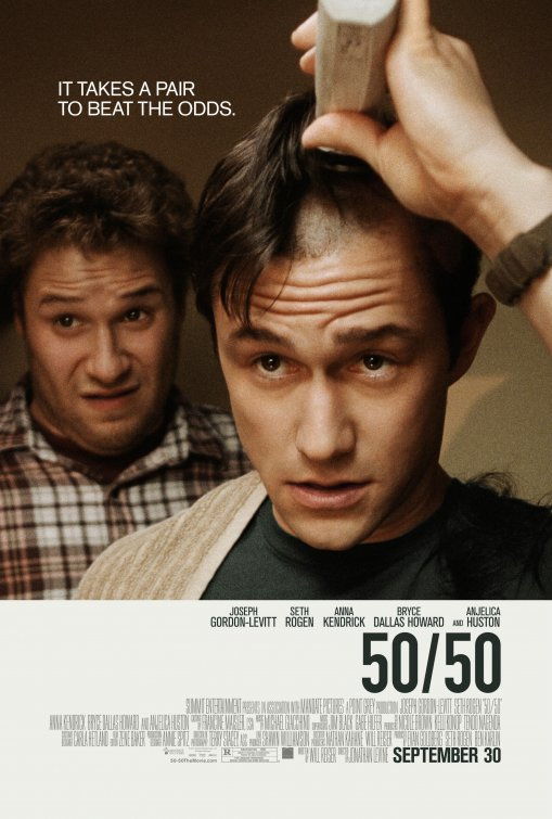 50/50 movie poster