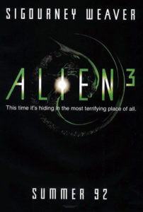 alien 3 movie poster