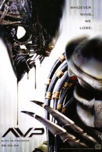 alien vs predator movie poster