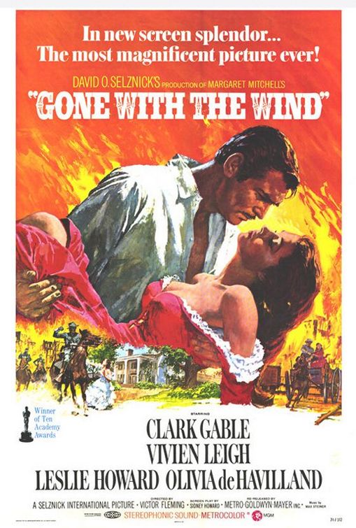 Gone With The Wind     1930/'s  Movie Posters Classic /& Vintage Cinema