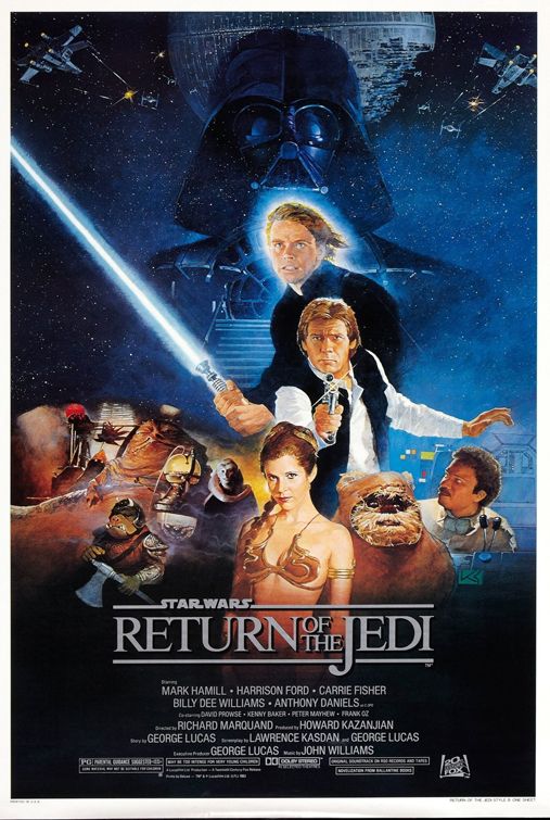 Star Wars Episode VI Return of the Jedi Film Cell Bookmark