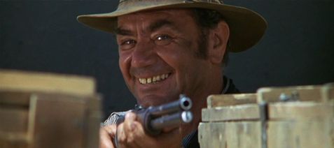 Image result for william holden tip hat bridge explosion wild bunch