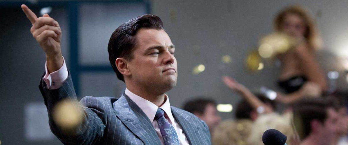 why is the wolf of wall street rated r