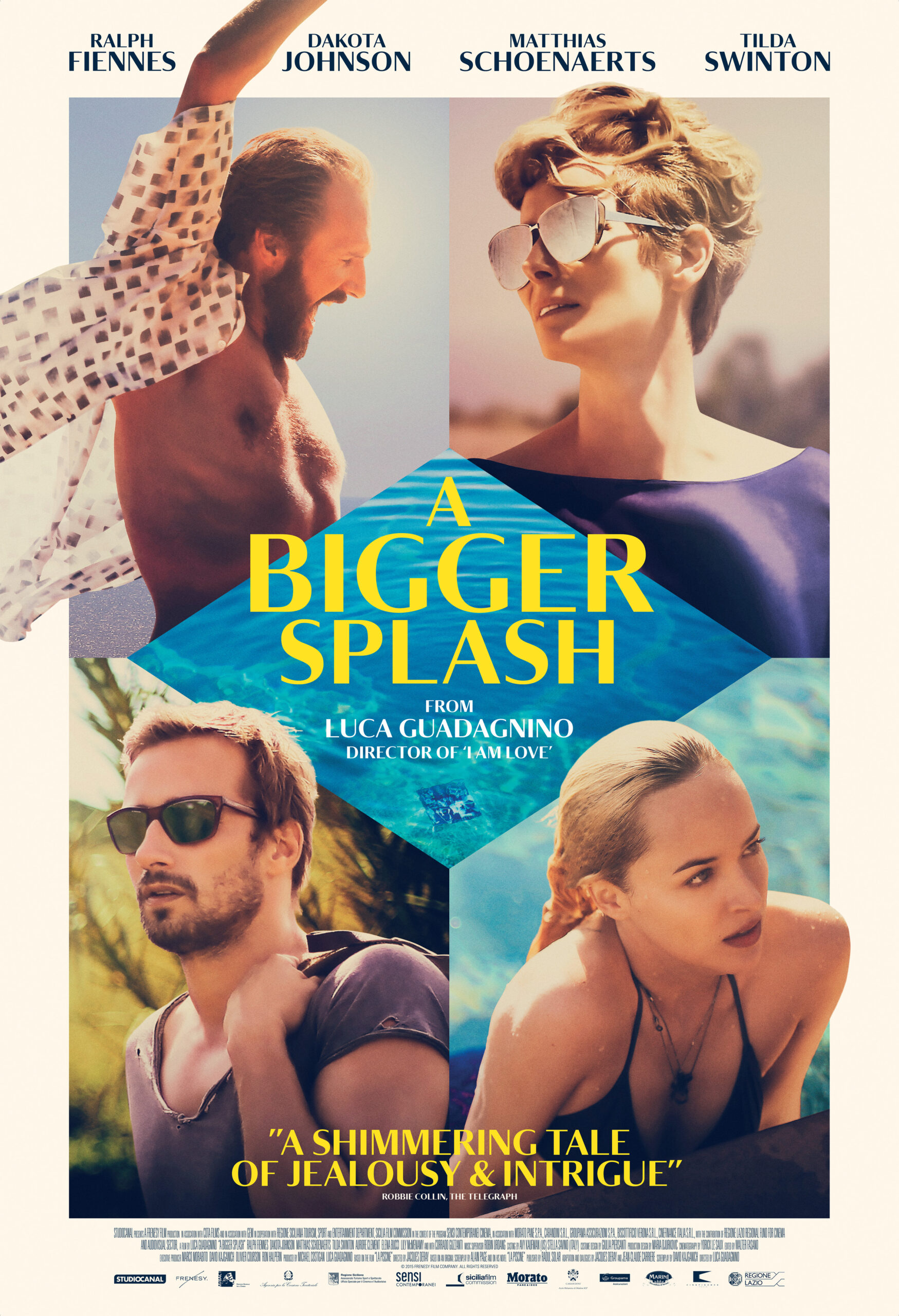 A Bigger Splash poster