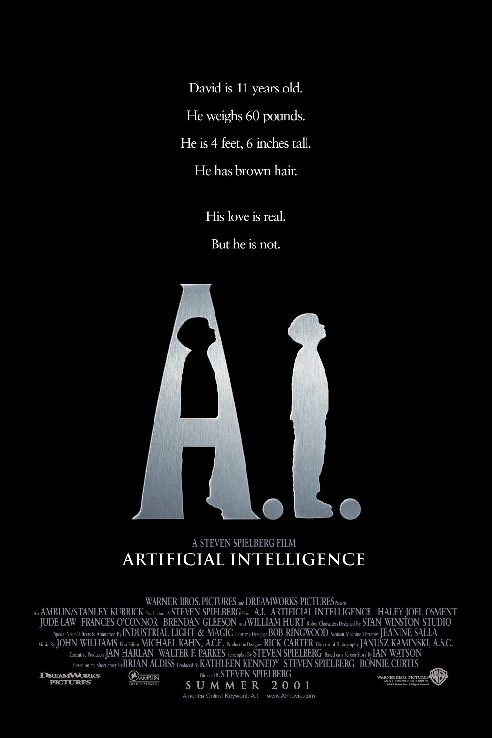 A.I. Artificial Intelligence poster