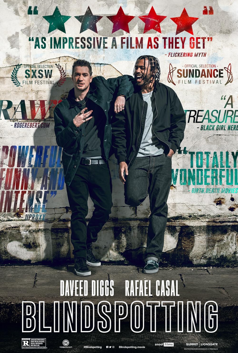 Blindspotting poster