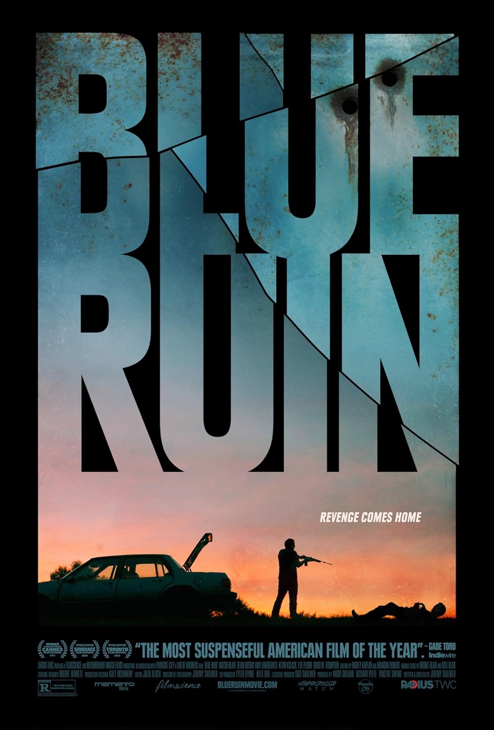 Blue Ruin poster