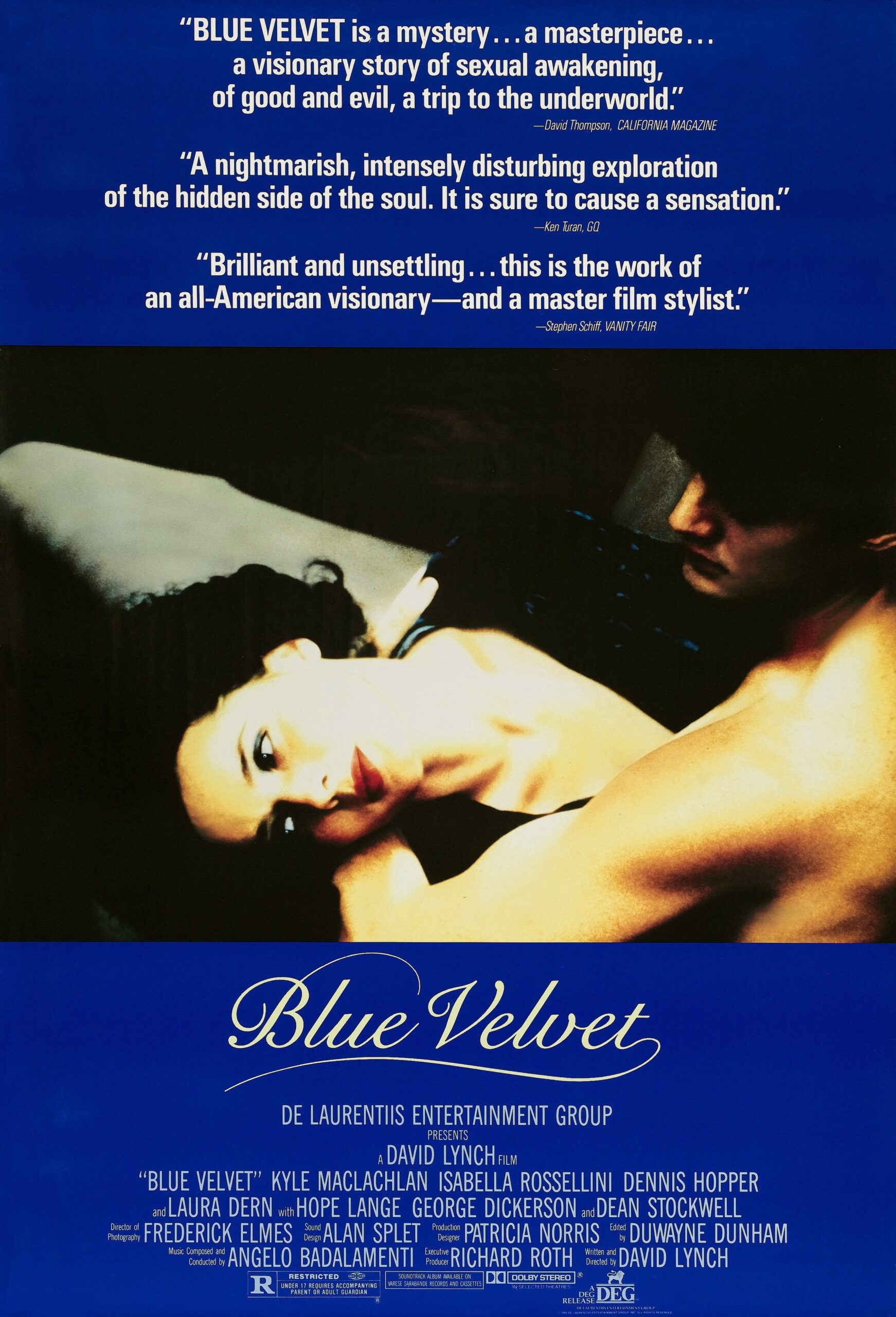 Blue Velvet poster