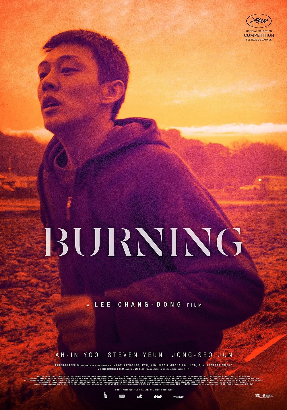 Burning poster