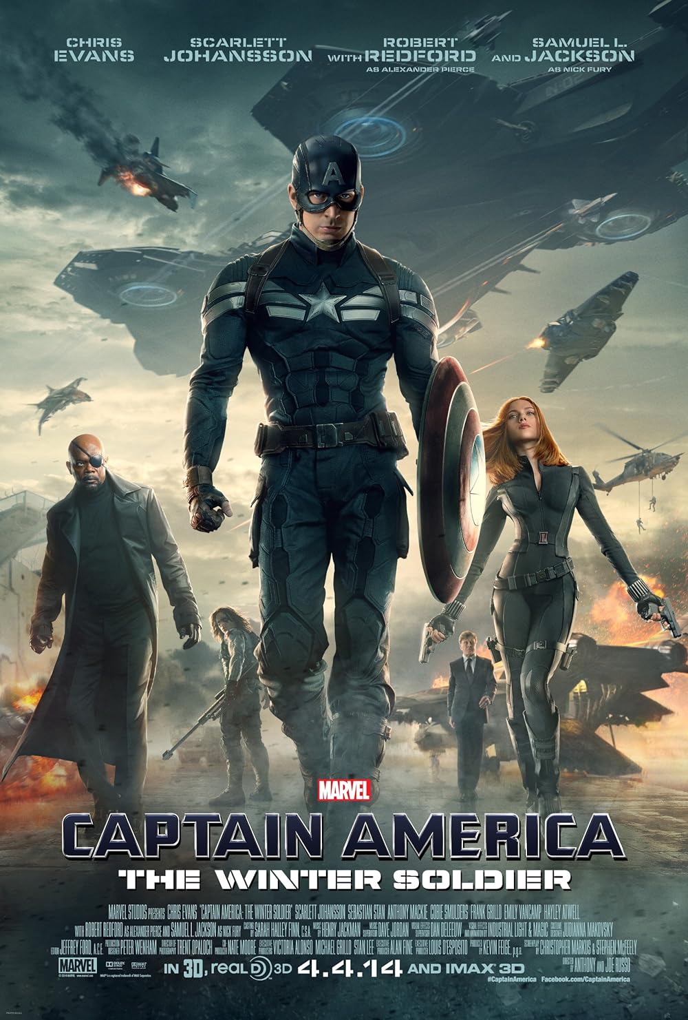 Captain America: The Winter Soldier poster