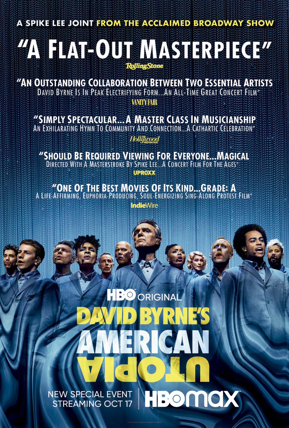 David Bryne’s American Utopia poster