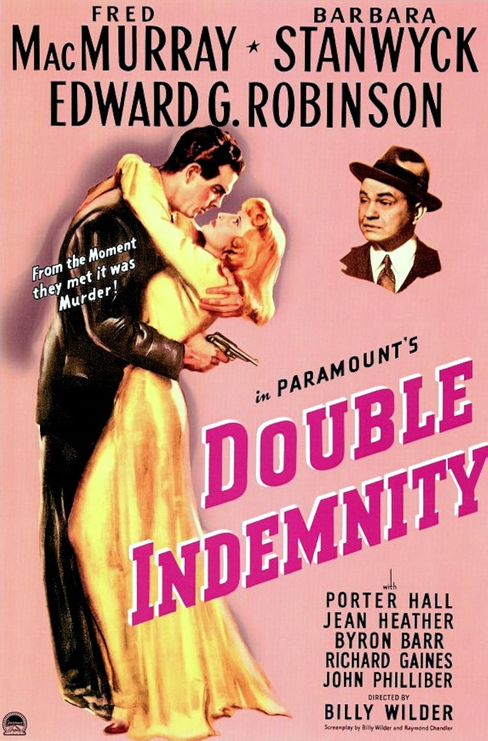 Double Indemnity poster