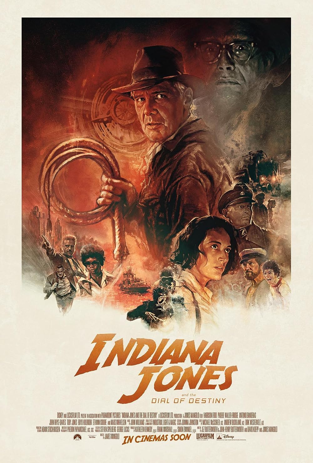 Indiana Jones and the Dial of Destiny poster