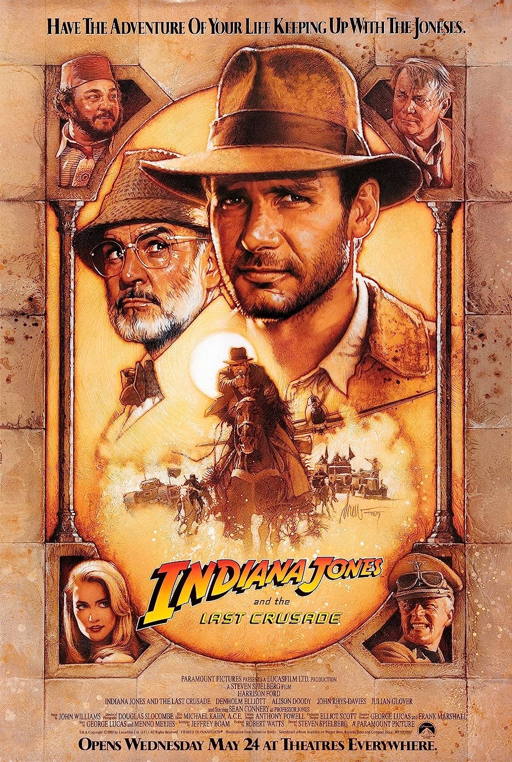 Indiana Jones and the Last Crusade poster