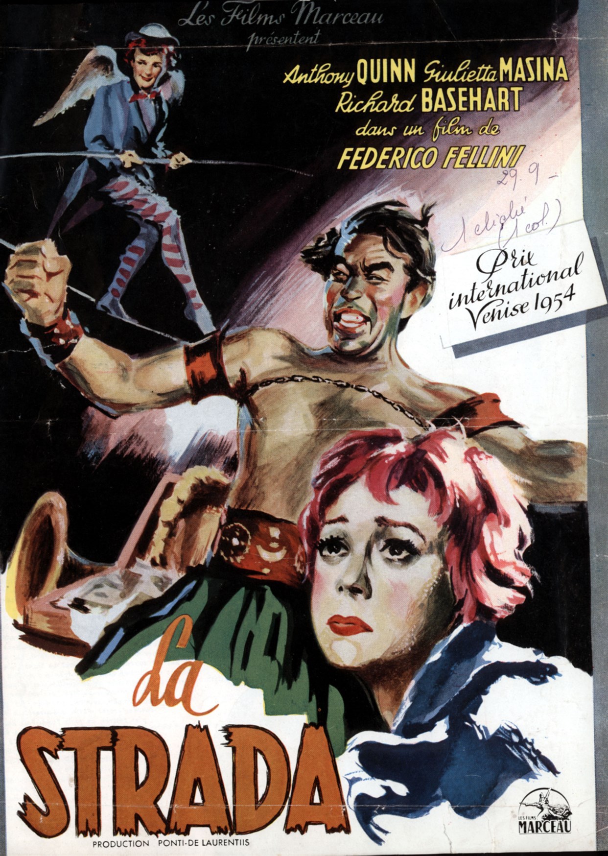 La strada poster