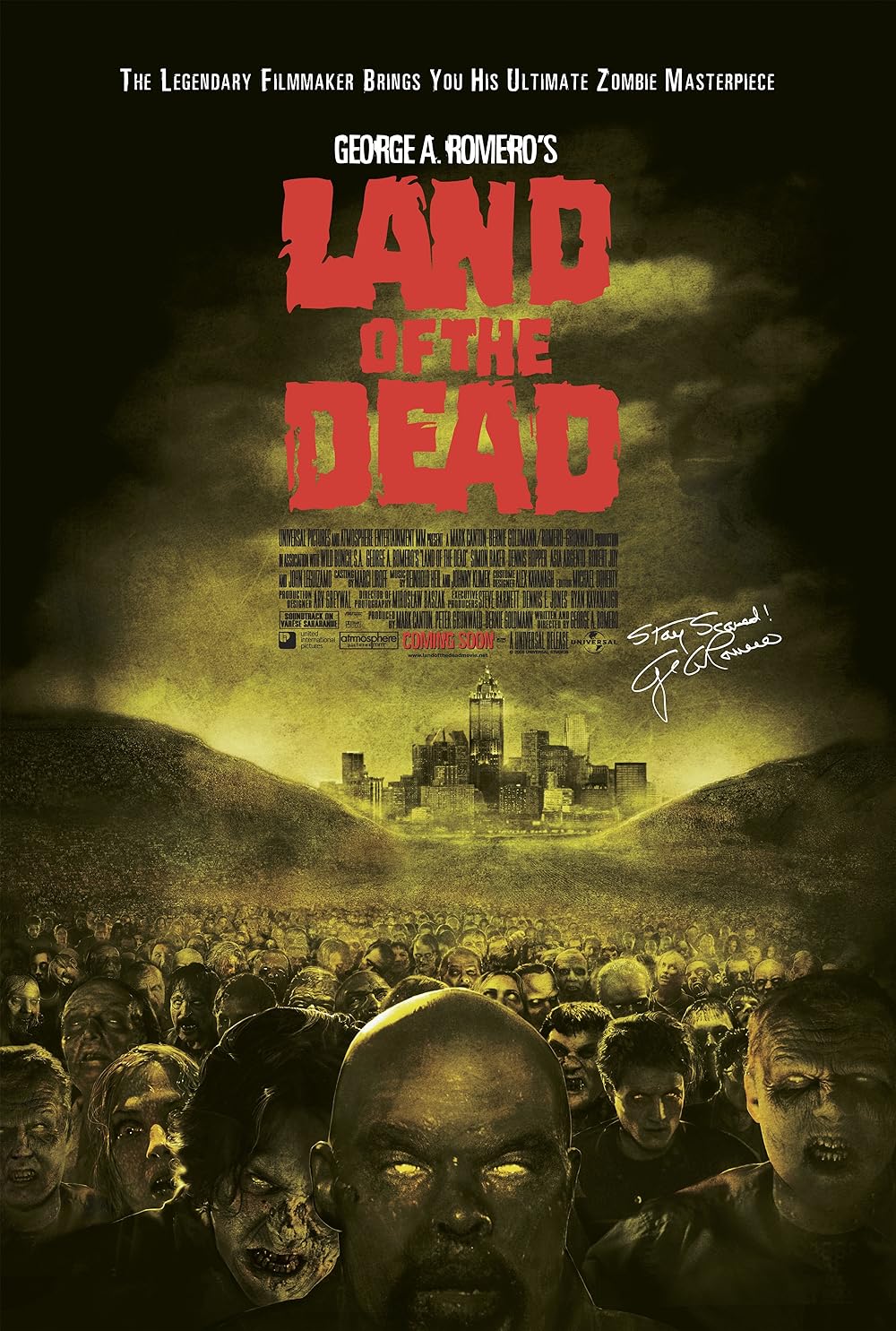 Land of the Dead poster