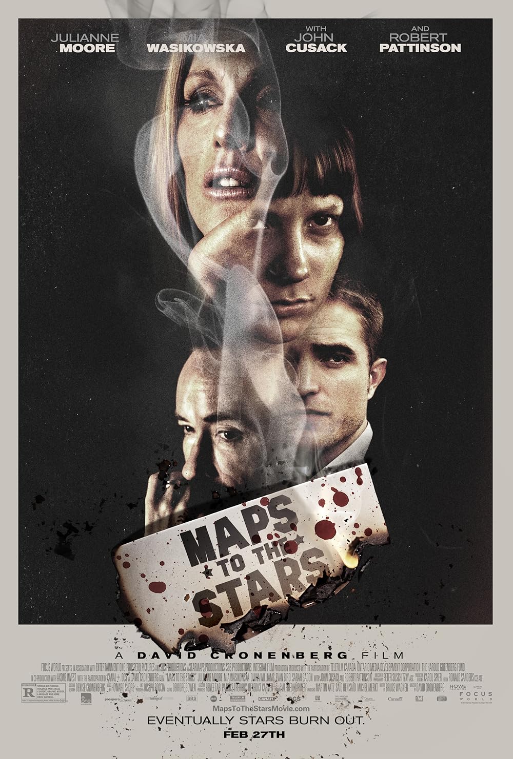 Maps to the Stars poster