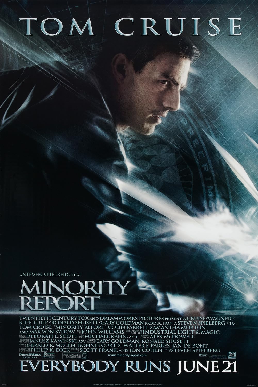 Minority Report poster