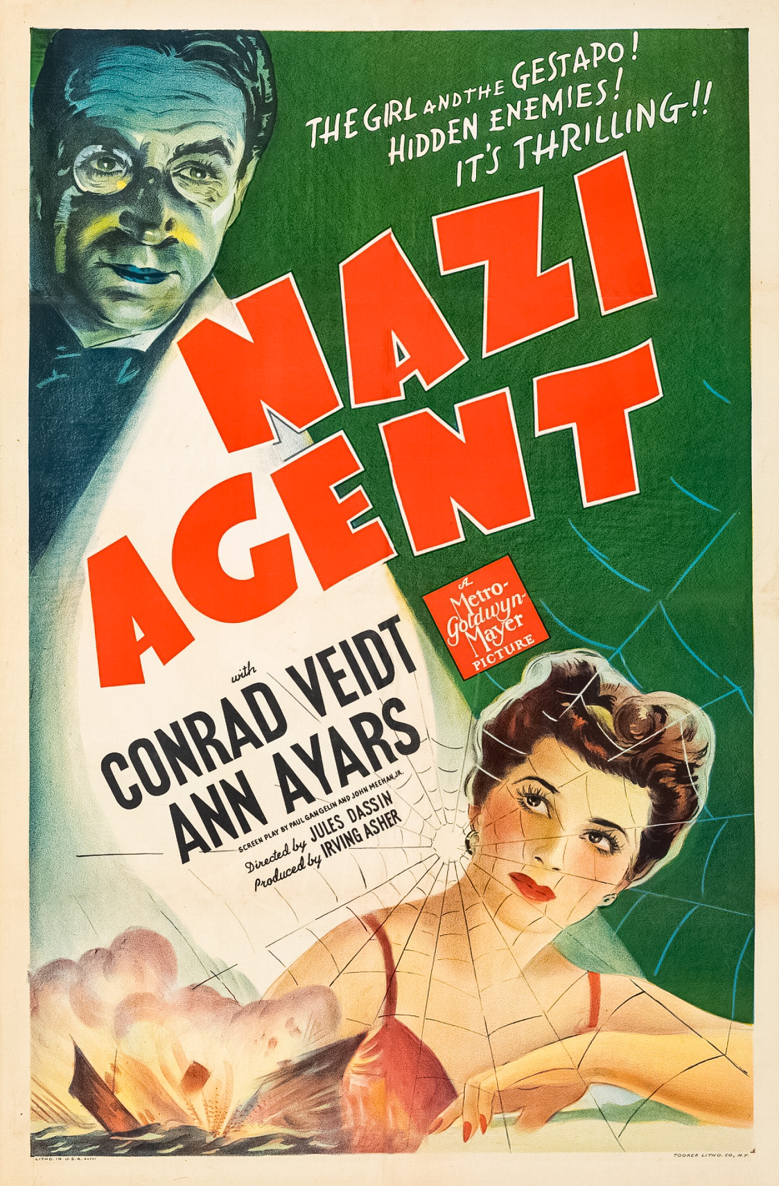 Nazi Agent poster