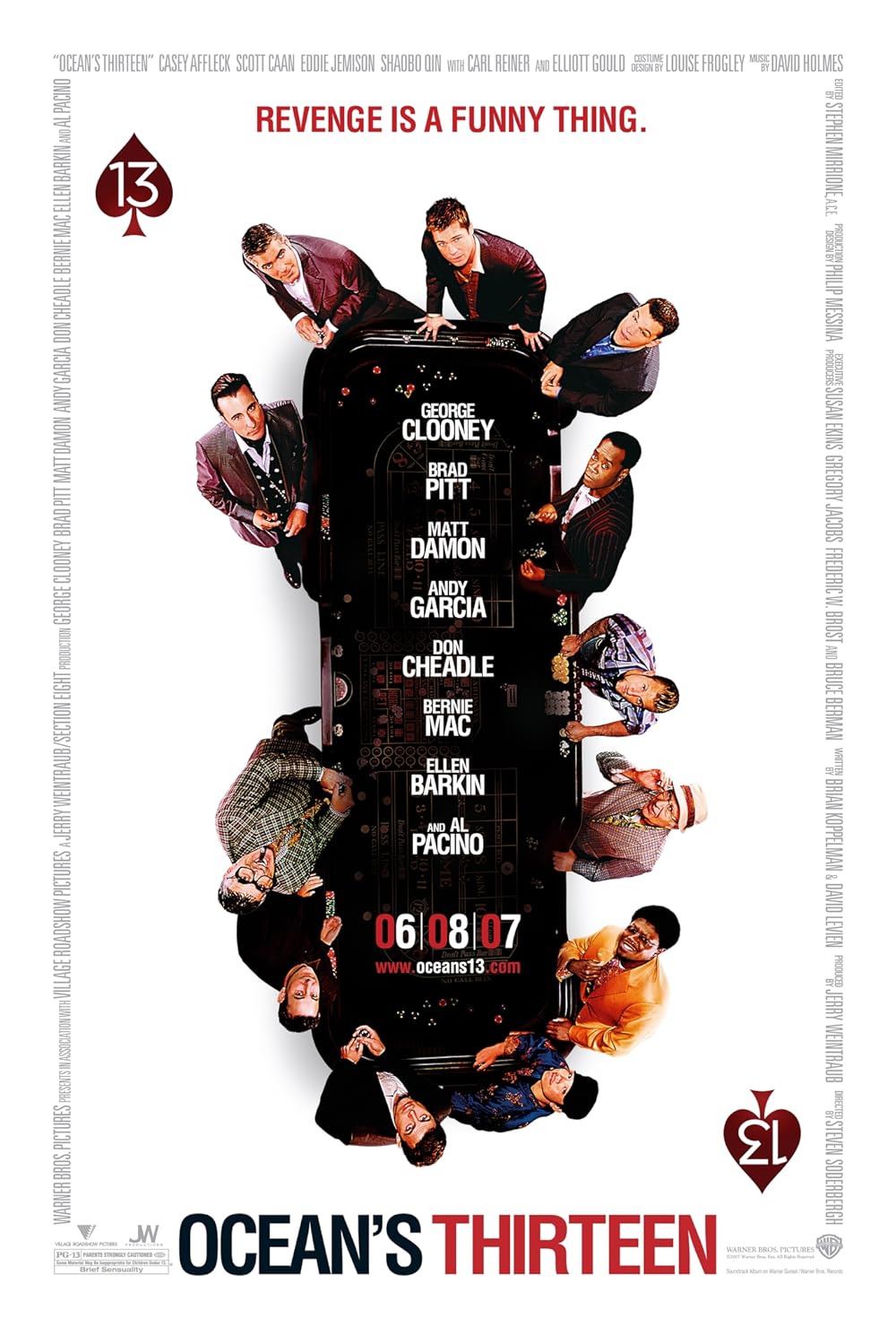 Ocean’s Thirteen poster