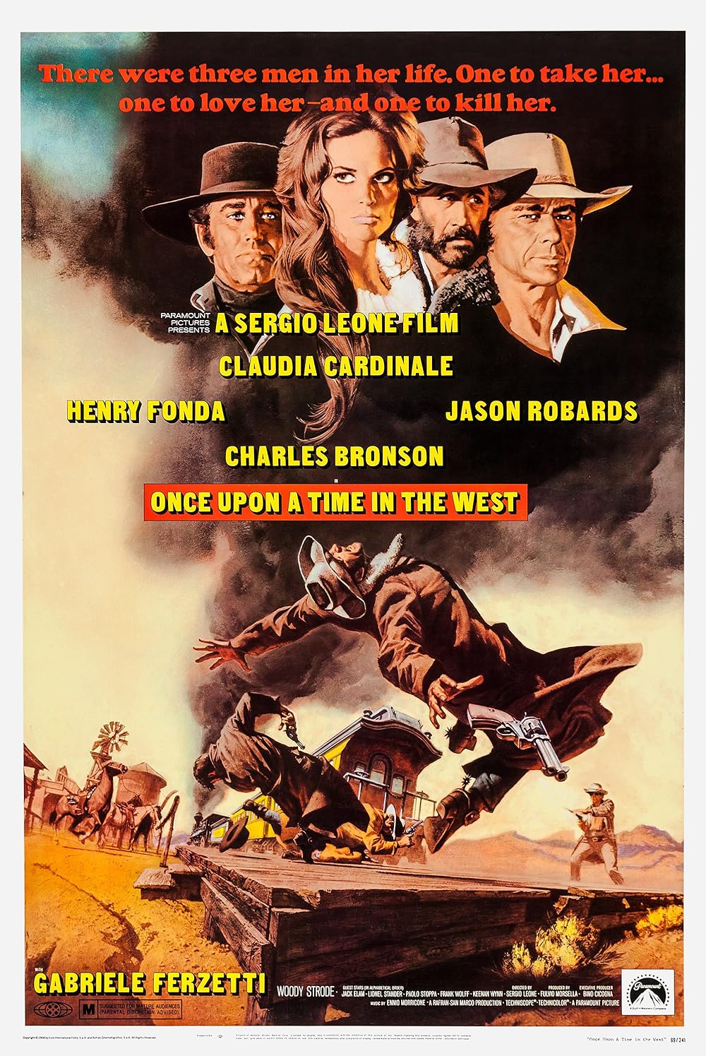 Once Upon a Time in the West poster