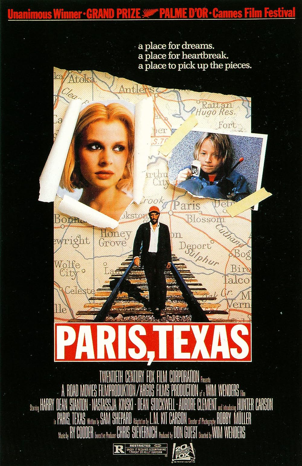 Paris, Texas poster