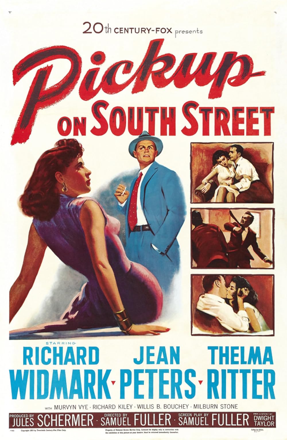 Pickup on South Street poster