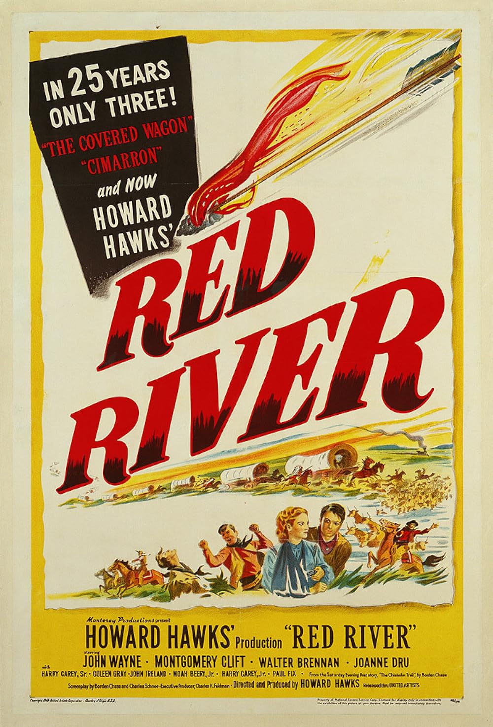 Red River poster