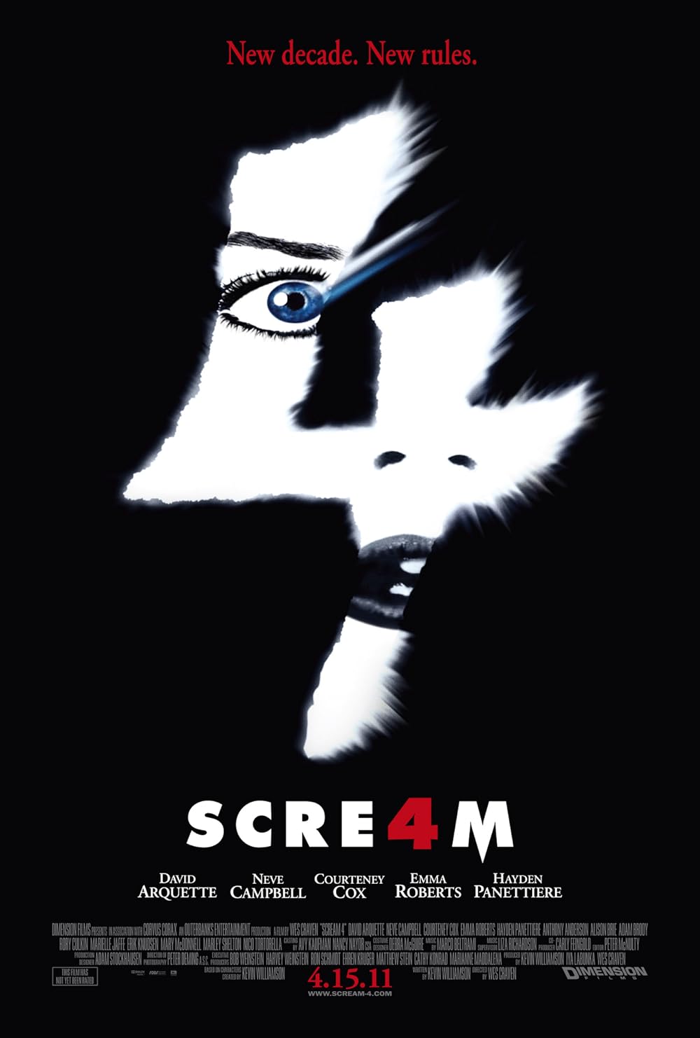 Scream 4 poster