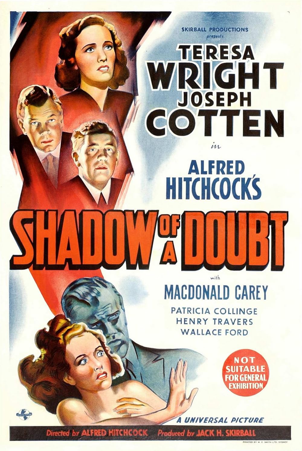 Shadow of a Doubt poster