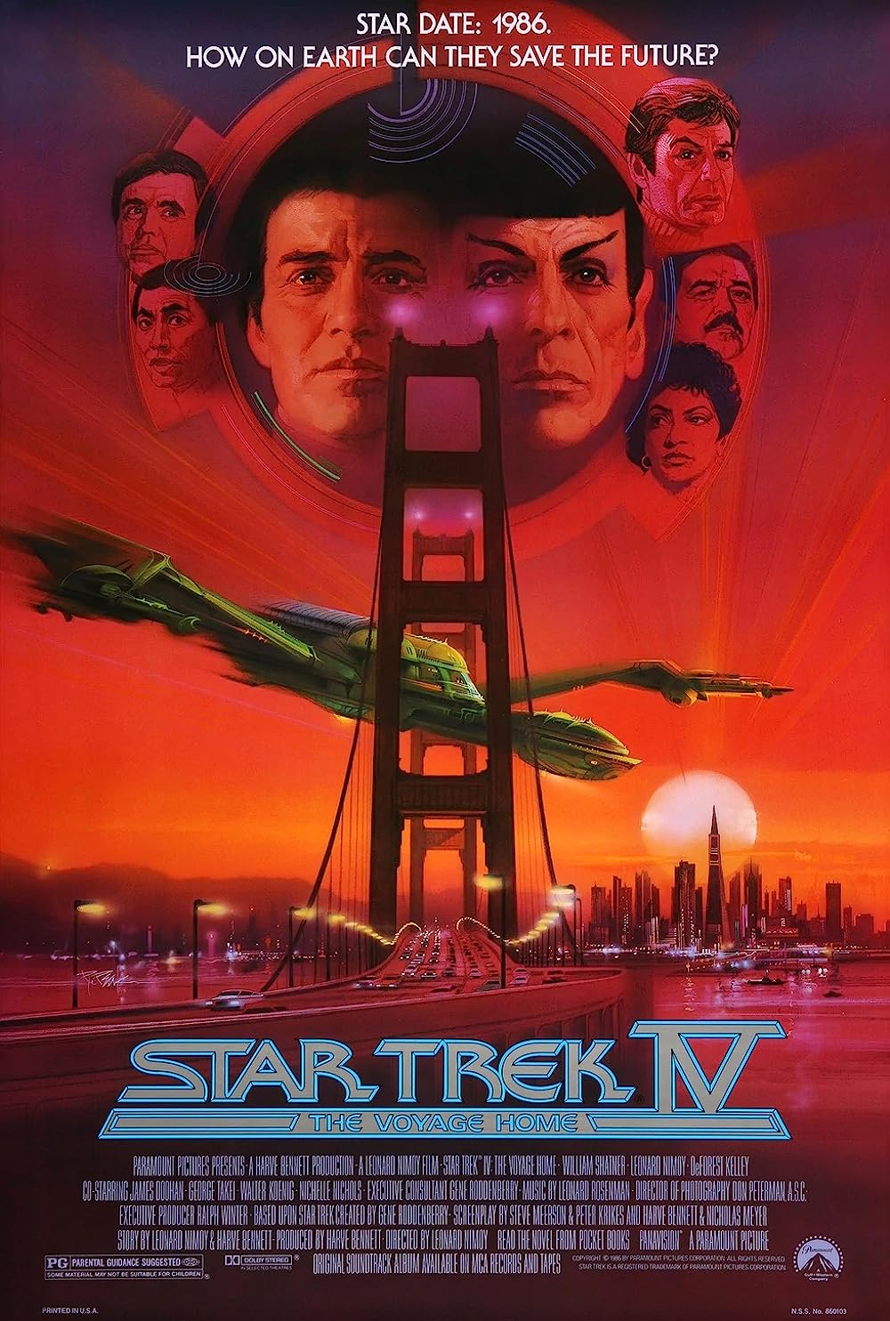 Star Trek IV: The Voyage Home poster