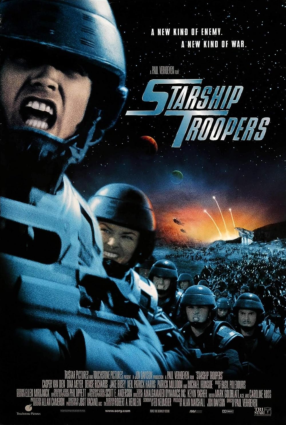 Starship Troopers poster