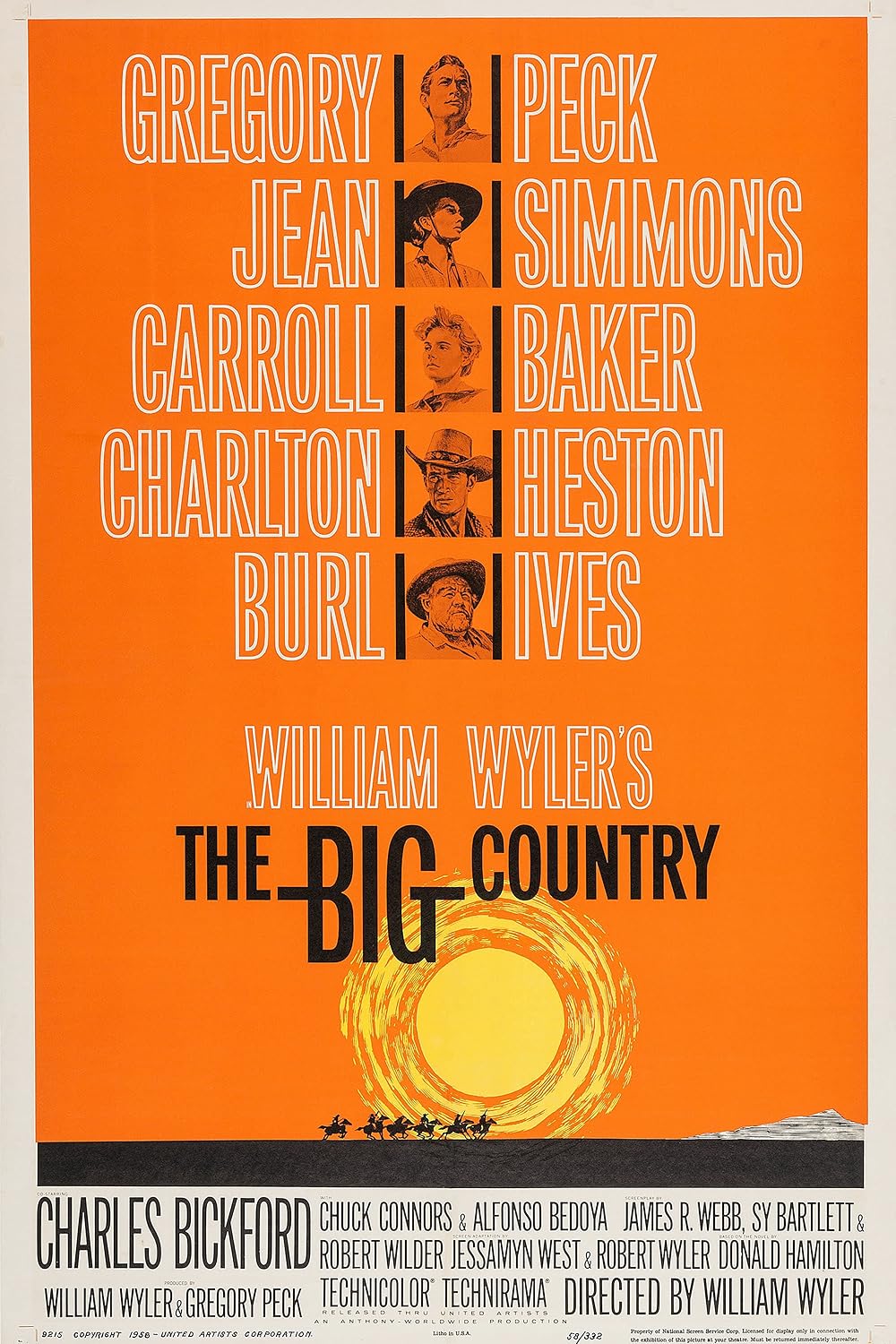 The Big Country poster