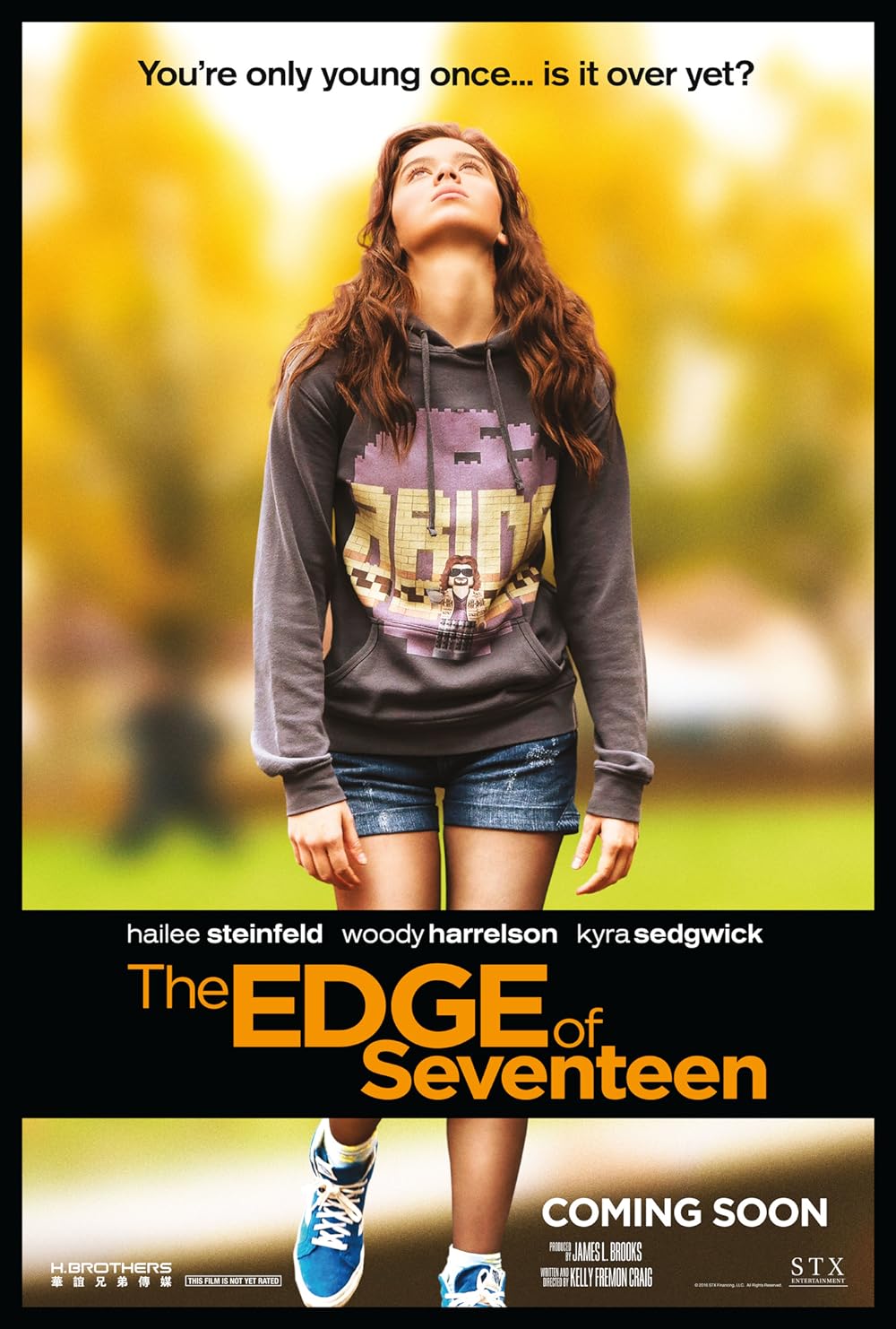 The Edge of Seventeen poster