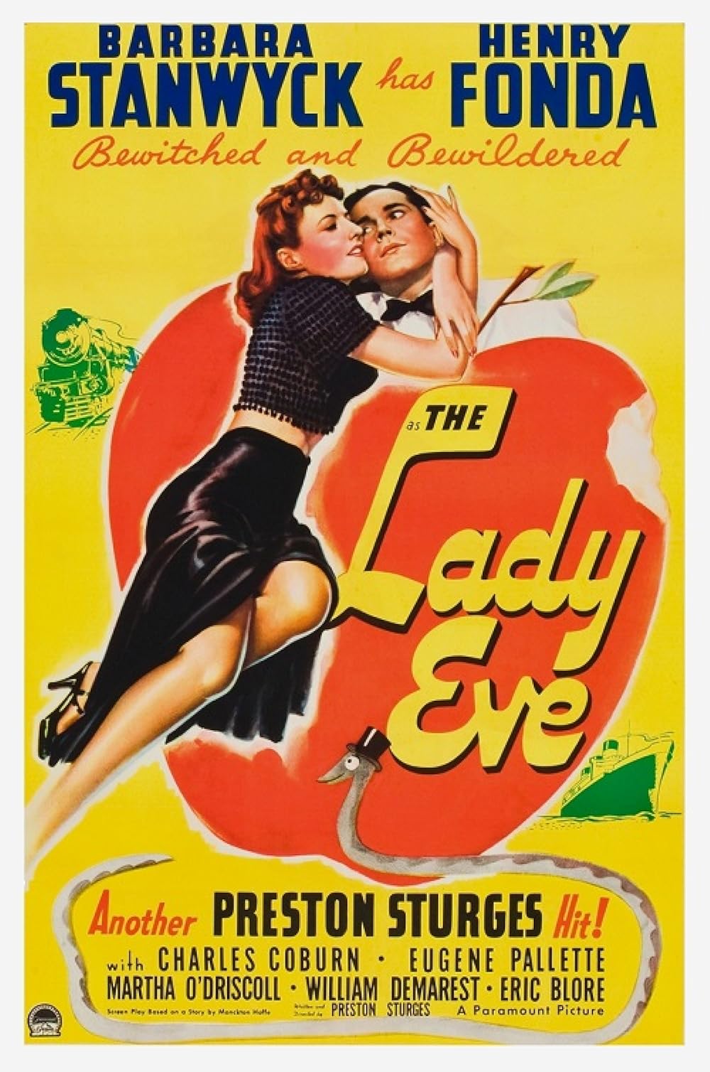 The Lady Eve poster