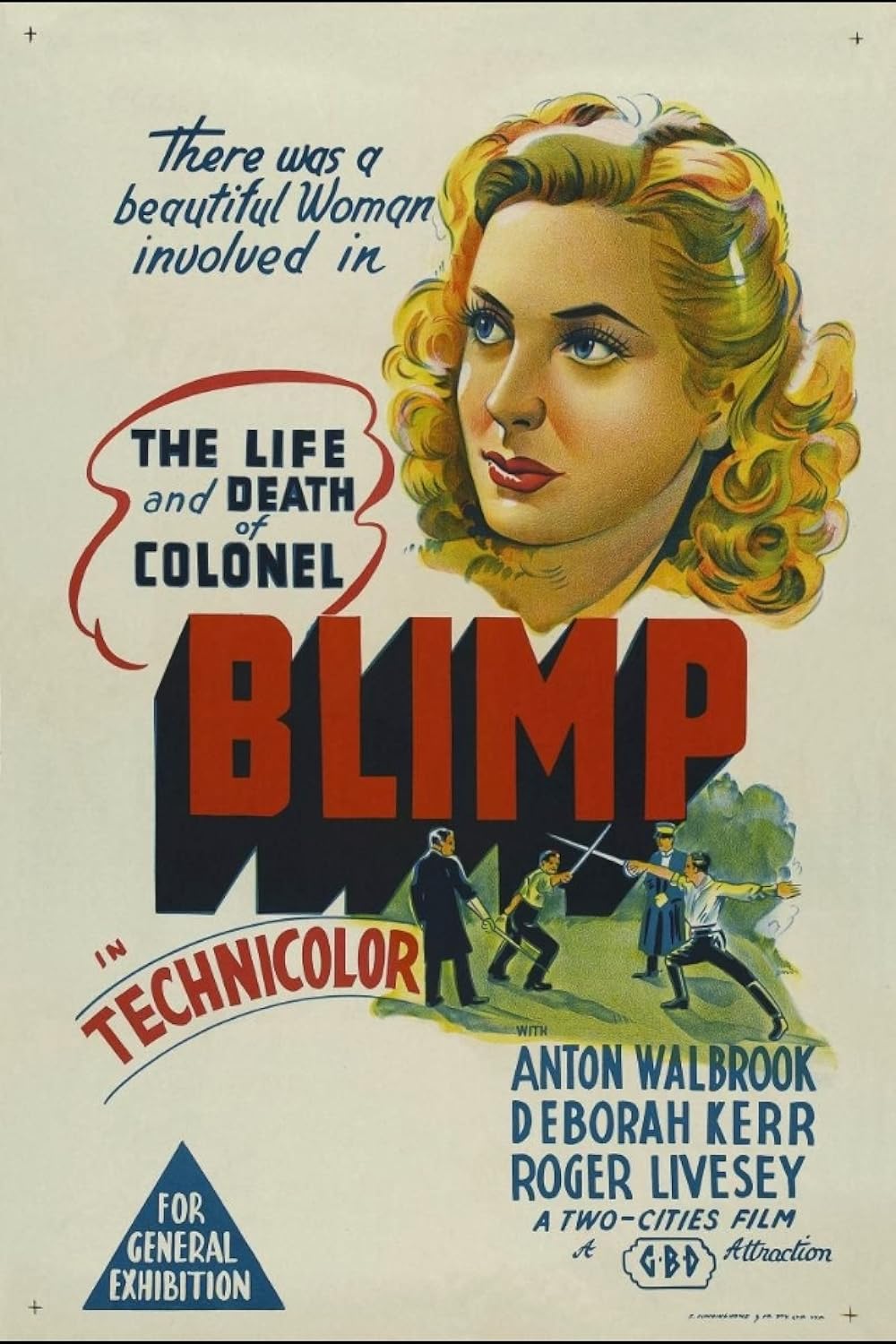 The Life and Death of Colonel Blimp poster