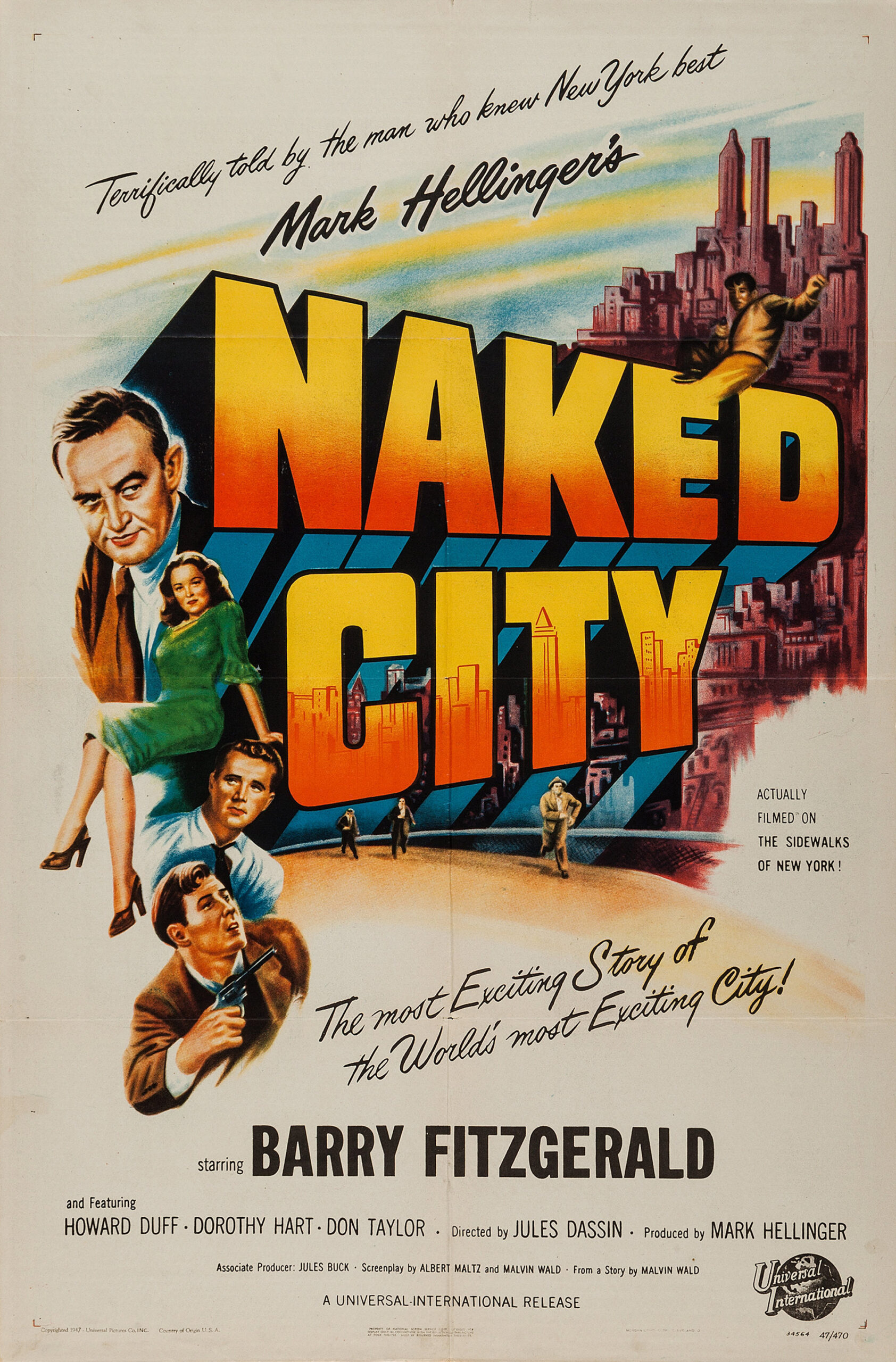 The Naked City poster