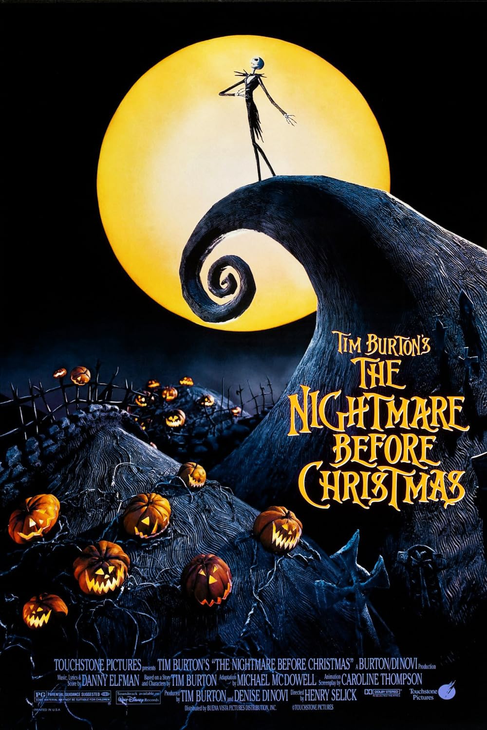 The Nightmare Before Christmas poster