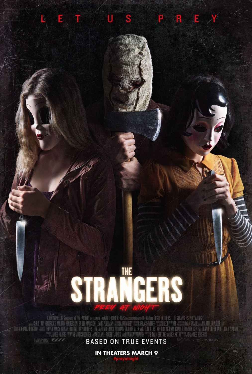 The Strangers: Prey at Night poster