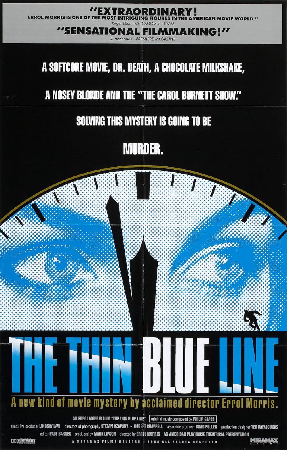 The Thin Blue Line poster