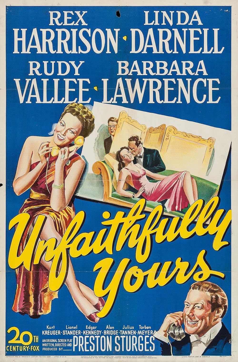 Unfaithfully Yours poster