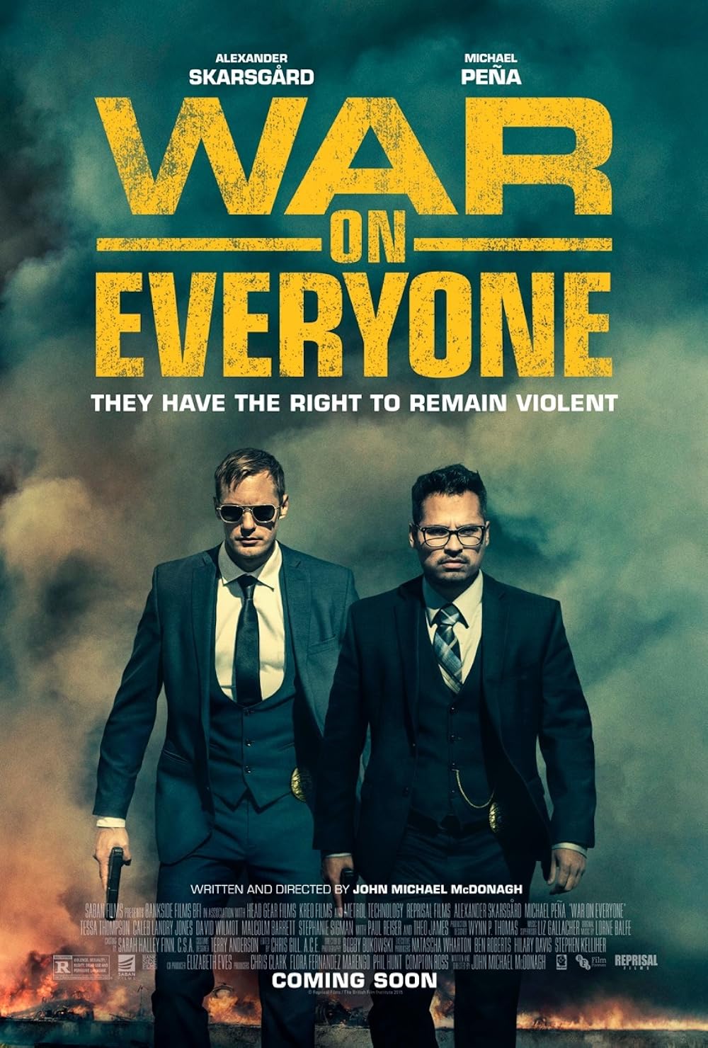 War on Everyone poster