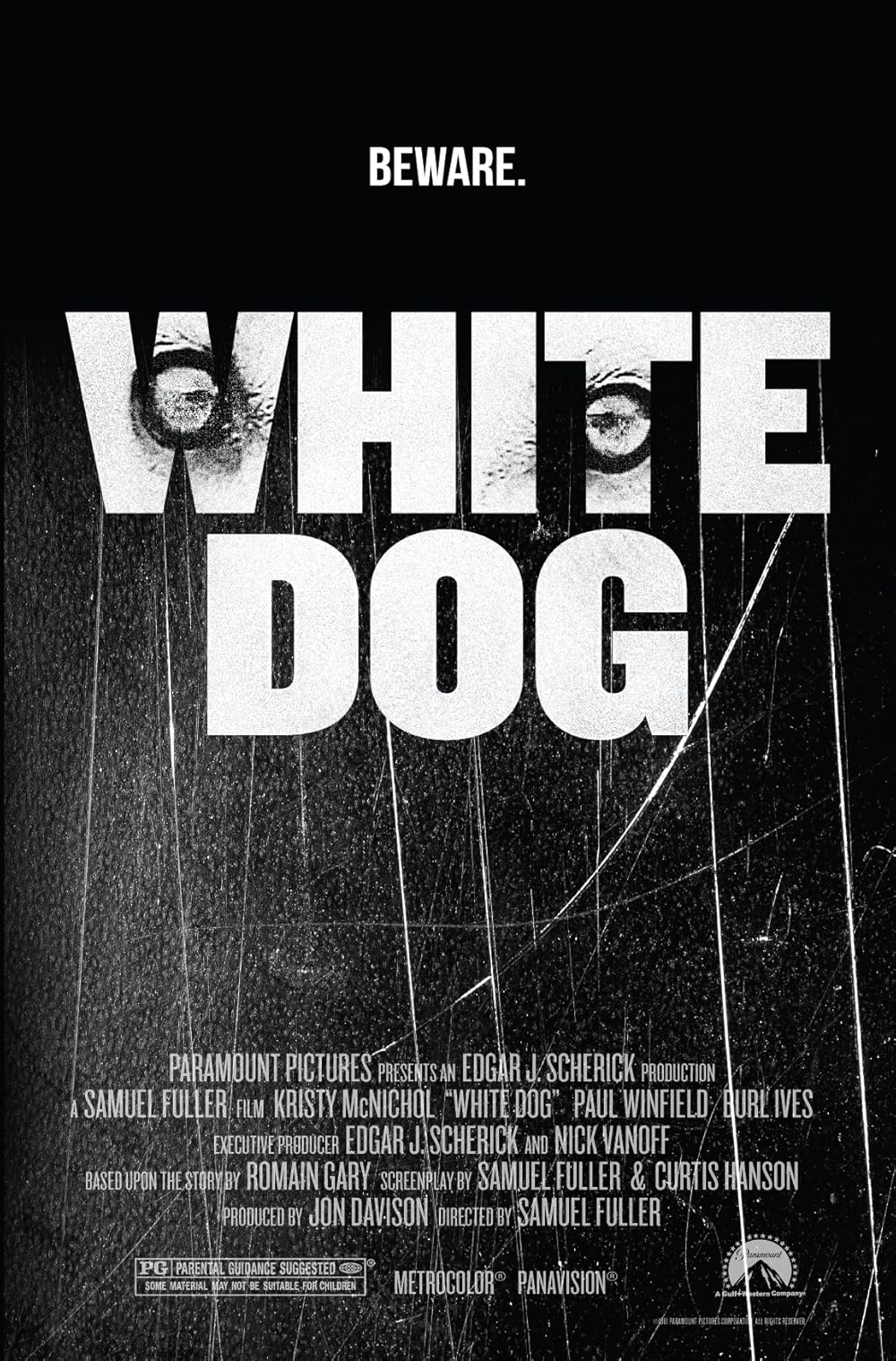 White Dog poster