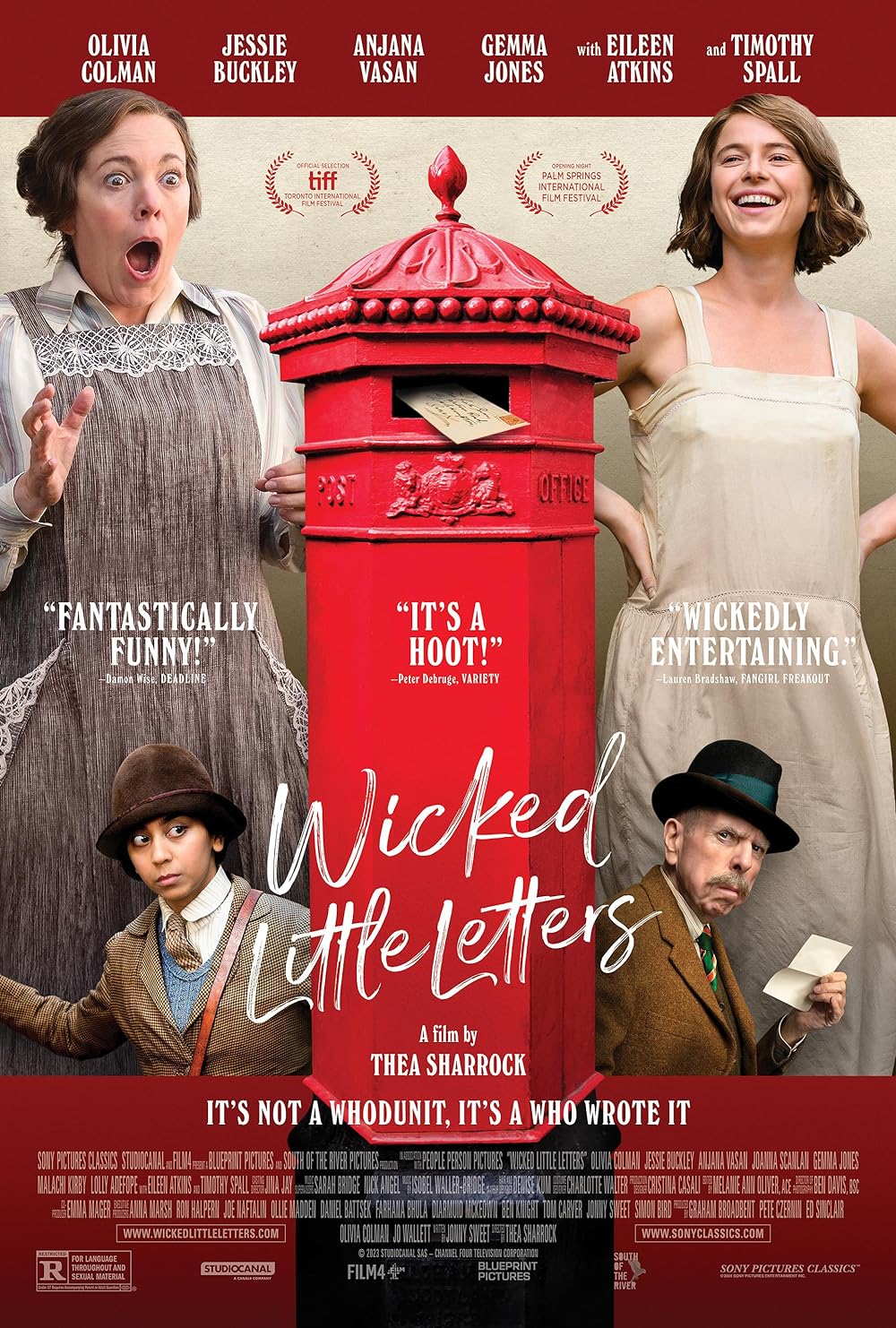 Wicked Little Letters poster