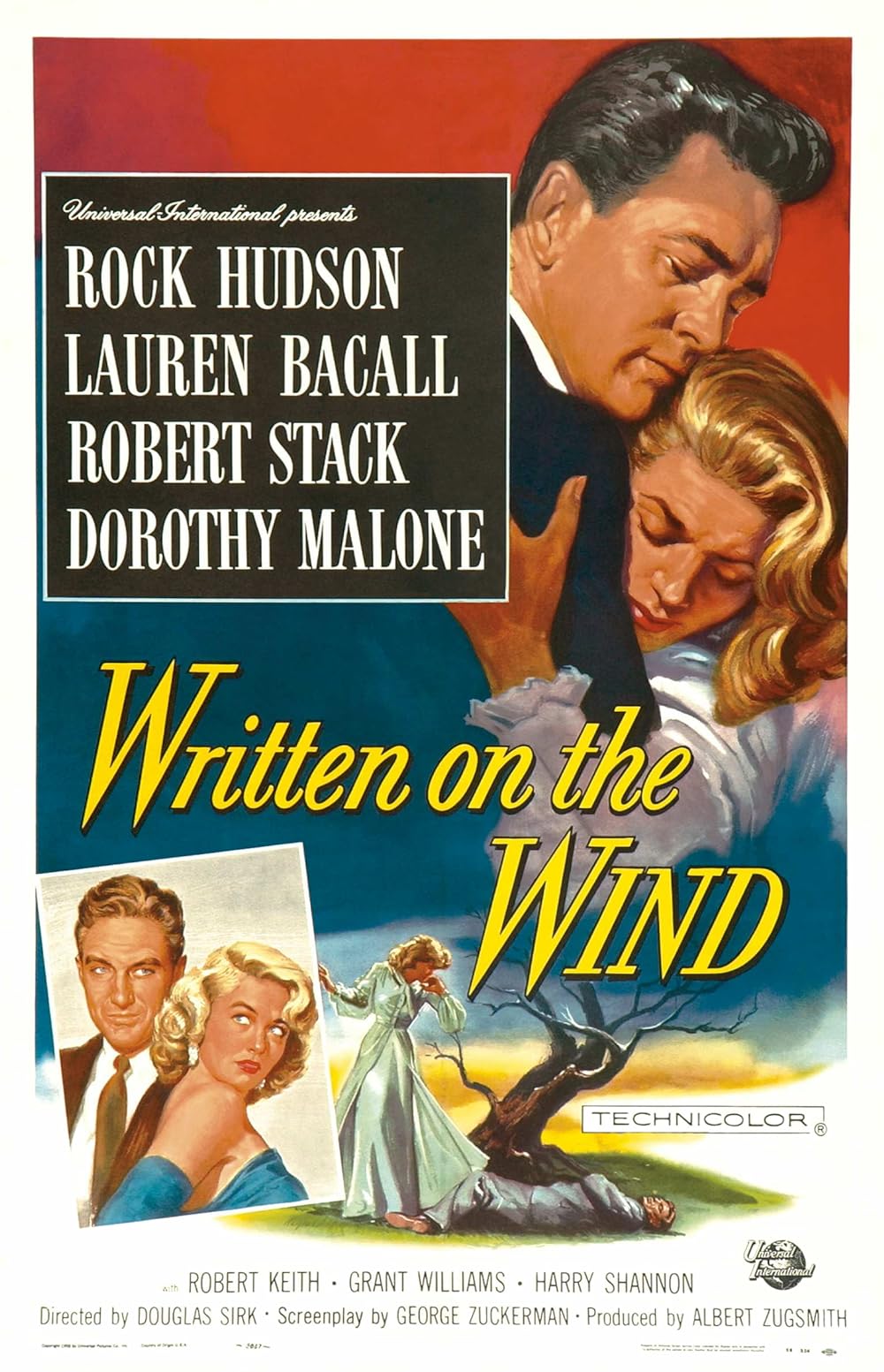 Written on the Wind poster