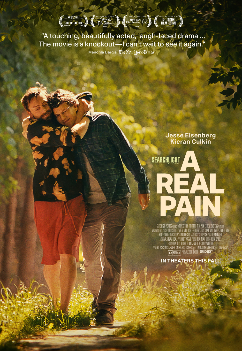 A Real Pain Movie Poster