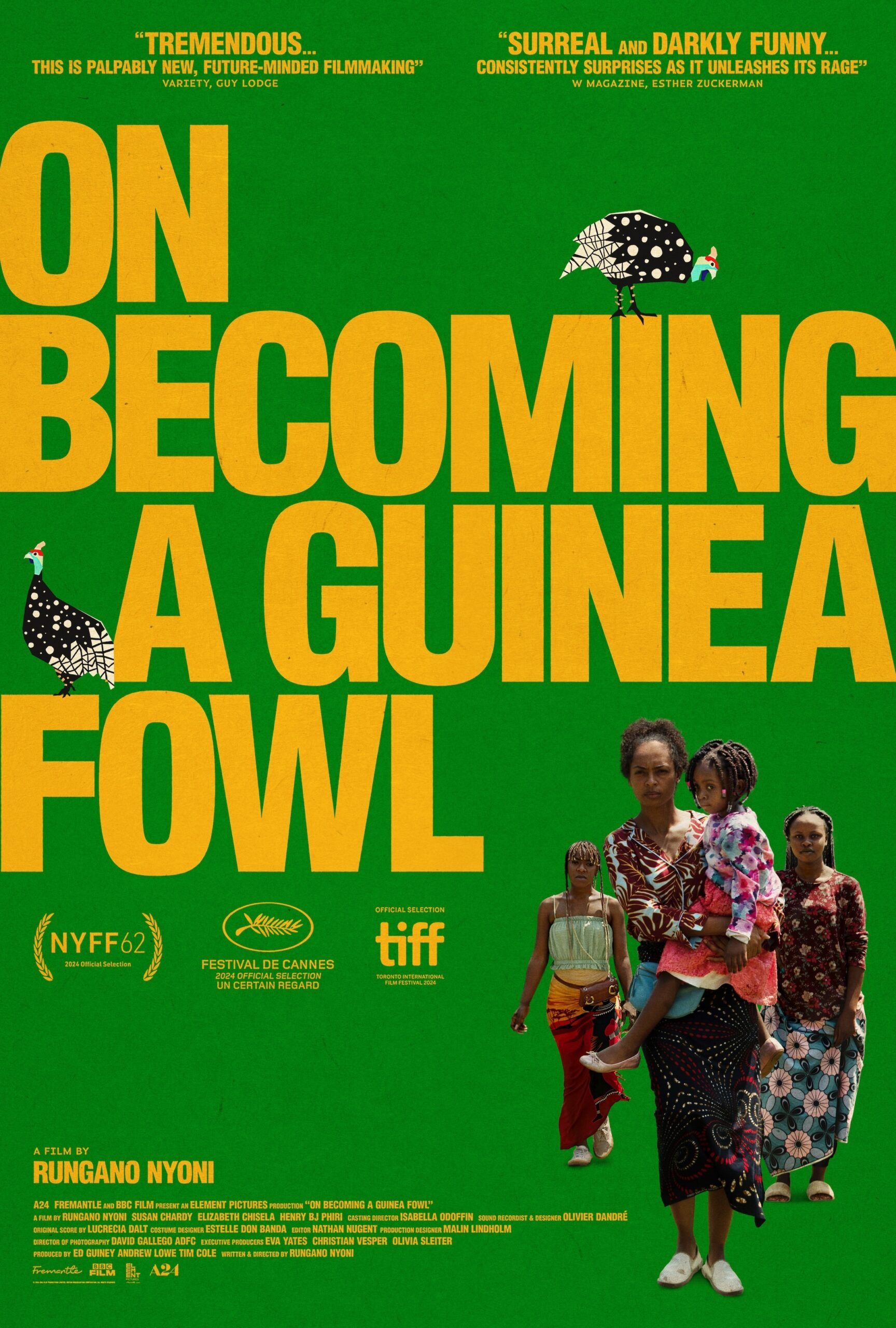 On Becoming a Guinea Fowl Poster