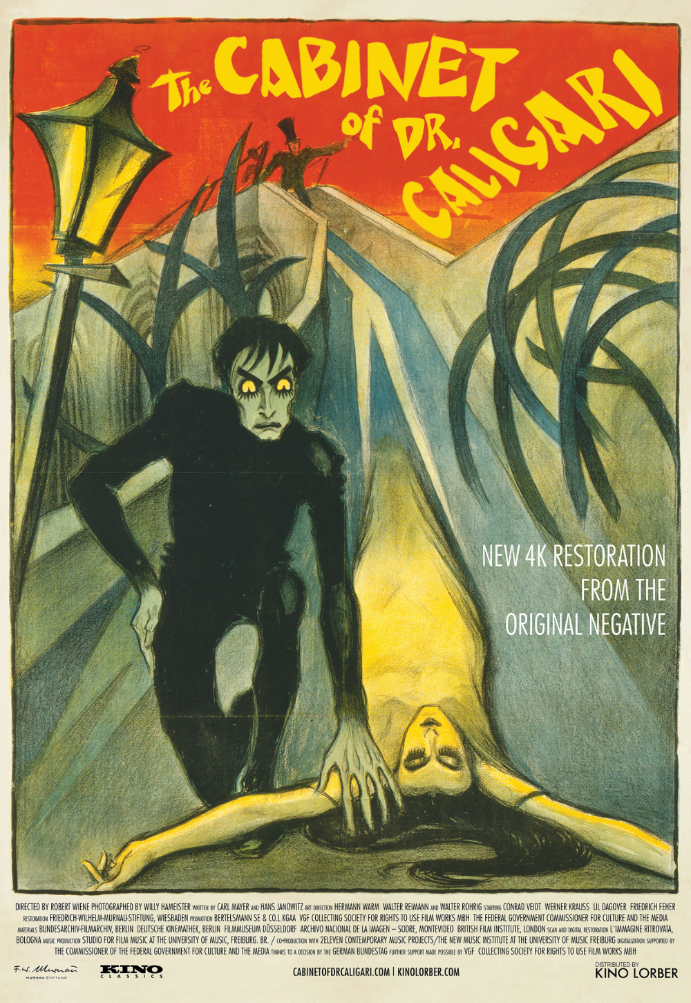 The Cabinet of Dr. Caligari Movie Poster